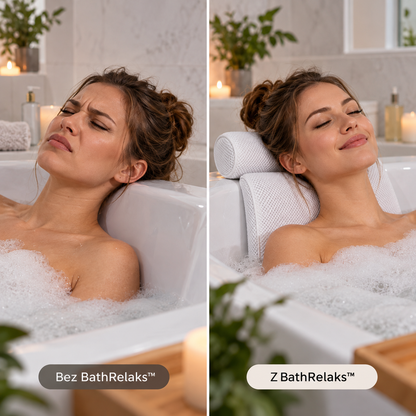 BathRelaks™ – Poduszka do Wanny dla Maksymalnego Komfortu i Relaksu